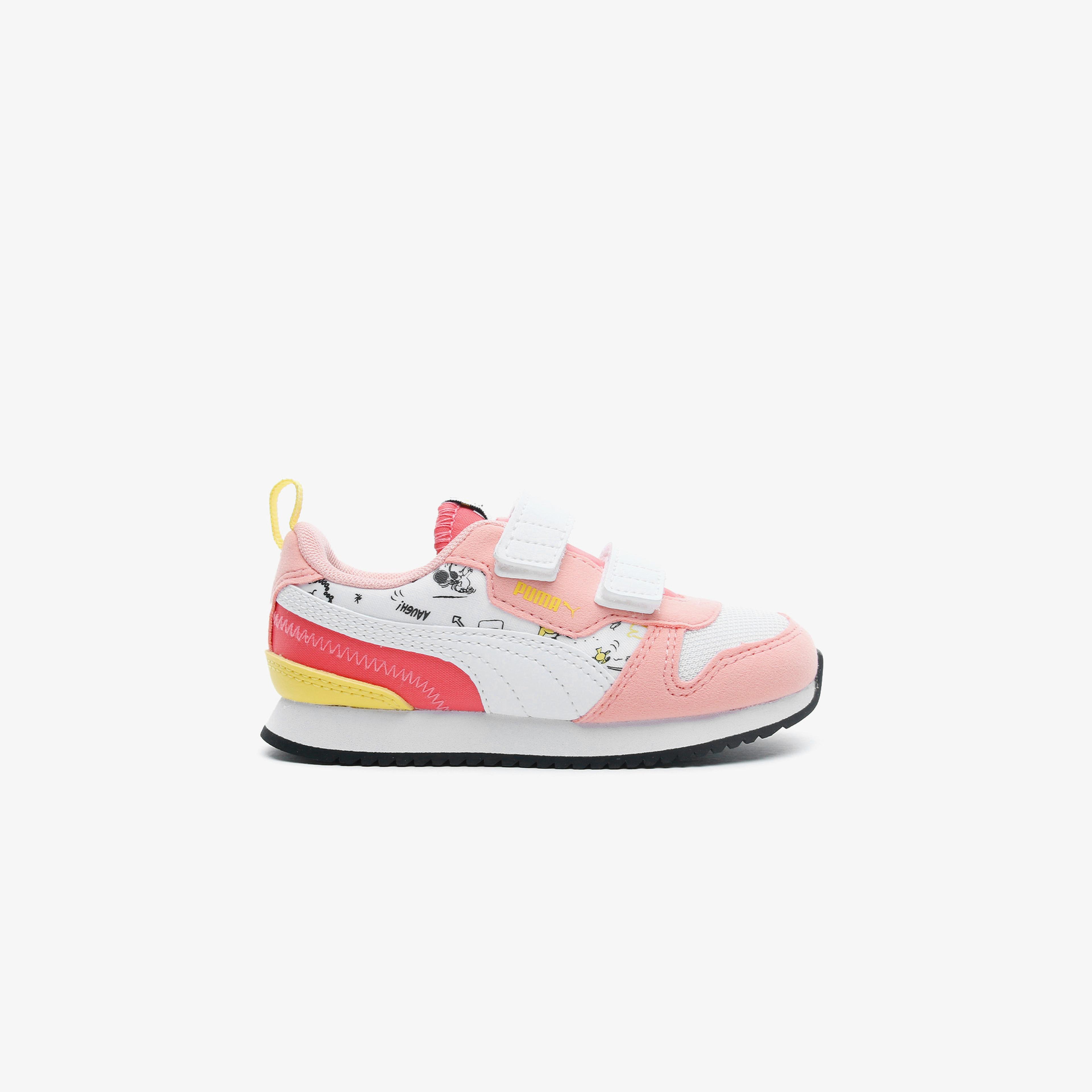 Puma PEANUTS Puma R78 Bebek Pembe Spor Ayakkabı