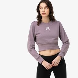 Nike Air Kadın Mor Sweatshirt
