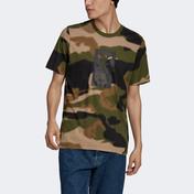 adidas Camo Aop Tongue Erkek Kamuflaj T-Shirt