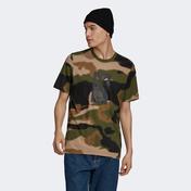 adidas Camo Aop Tongue Erkek Kamuflaj T-Shirt