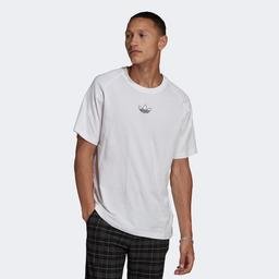 adidas SPRT Archive Erkek Beyaz T-Shirt