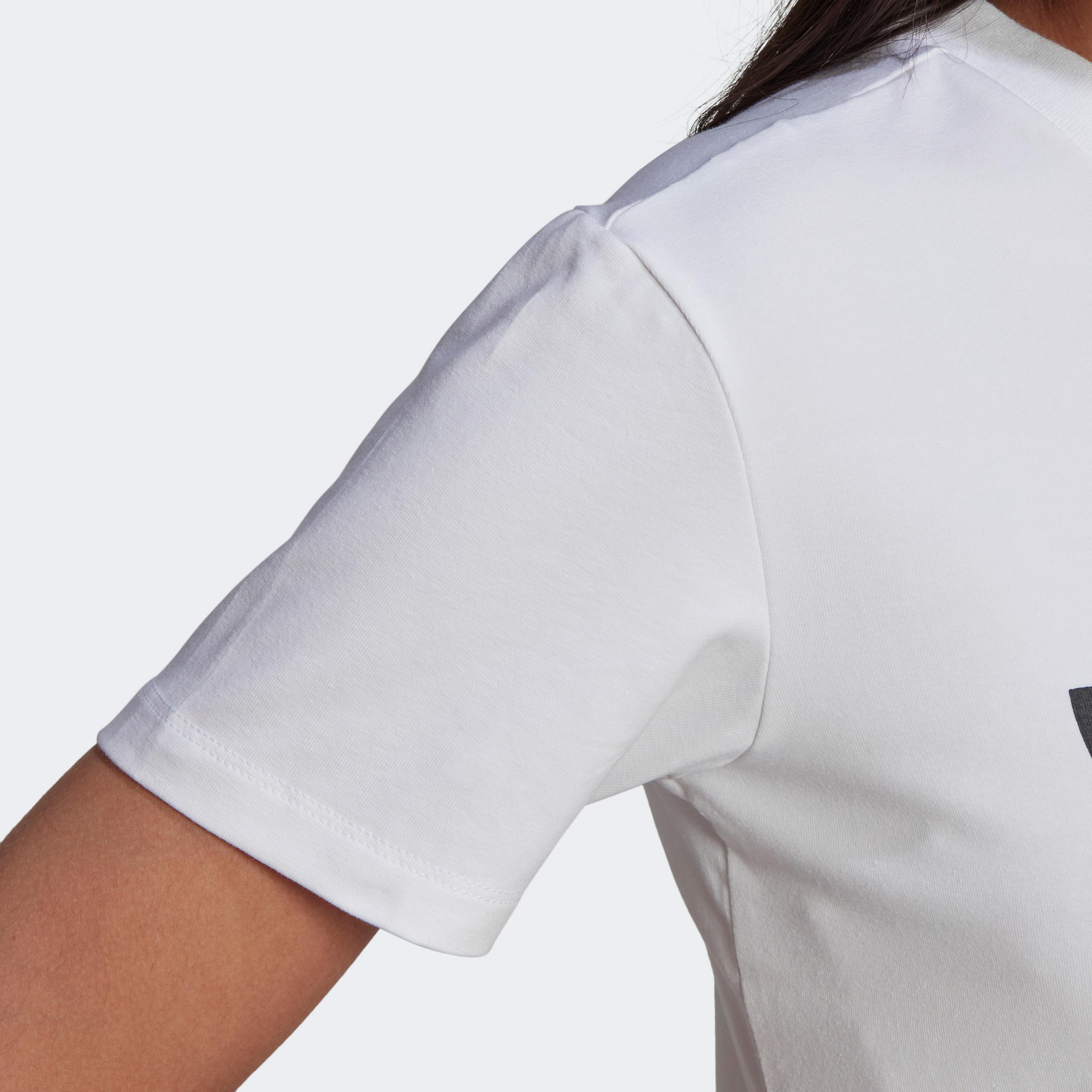 adidas Trefoil Kadın Beyaz T-Shirt