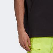 adidas R.Y.V. Silicone Badge Erkek Siyah T-Shirt