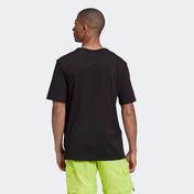 adidas R.Y.V. Silicone Badge Erkek Siyah T-Shirt