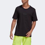 adidas R.Y.V. Silicone Badge Erkek Siyah T-Shirt