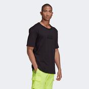 adidas R.Y.V. Silicone Badge Erkek Siyah T-Shirt