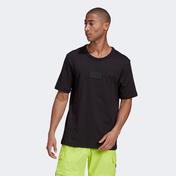 adidas R.Y.V. Silicone Badge Erkek Siyah T-Shirt