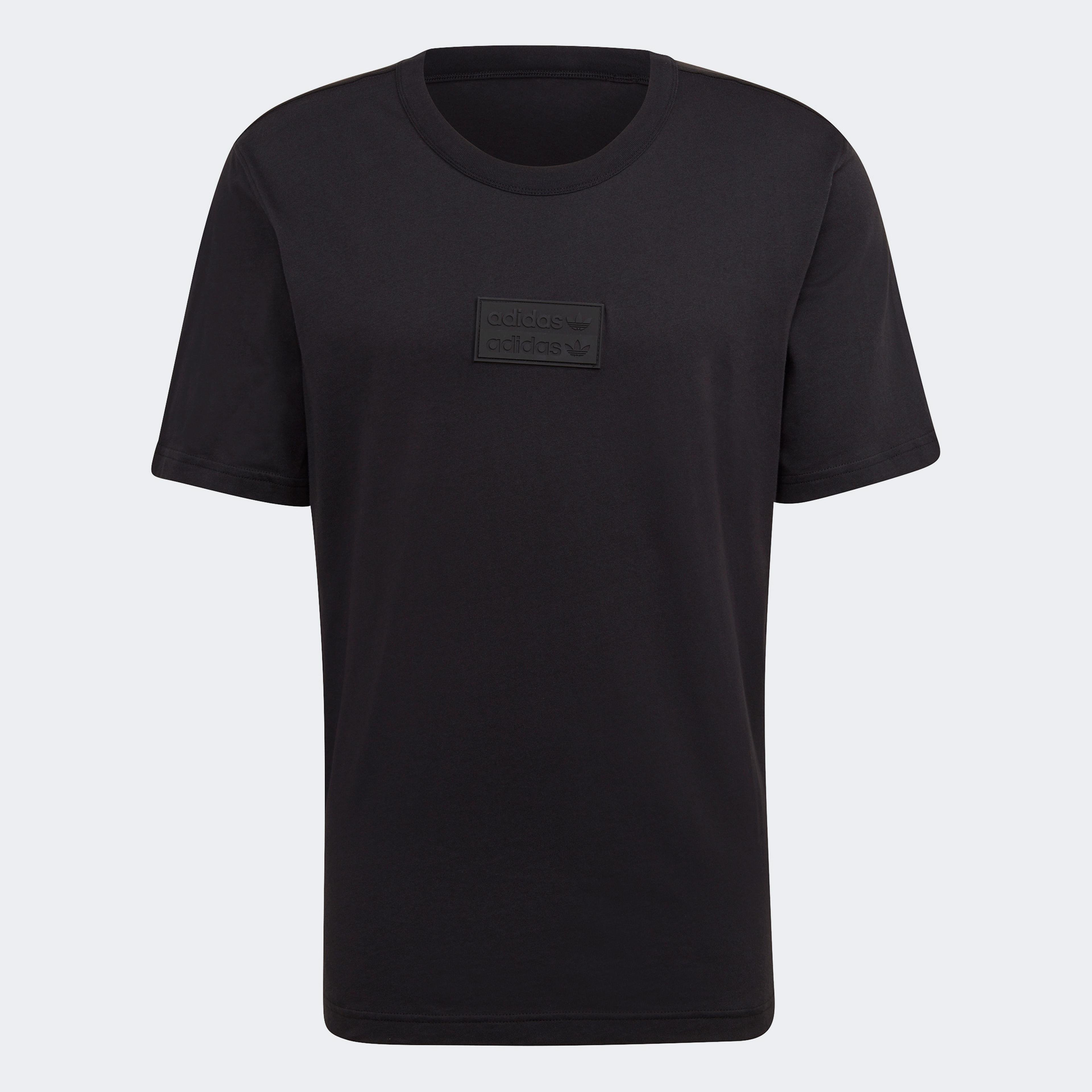adidas R.Y.V. Silicone Badge Erkek Siyah T-Shirt