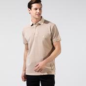Nautica Erkek Bej Classic Fit Yıkamalı Polo