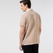 Nautica Erkek Bej Classic Fit Yıkamalı Polo