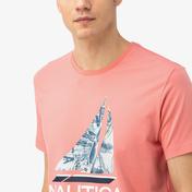 Nautica Erkek Pembe T-Shirt