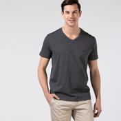 Nautica Erkek Gri V-Yaka T-Shirt