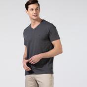 Nautica Erkek Gri V-Yaka T-Shirt