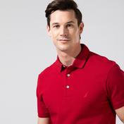 Nautica Erkek Kırmızı Slim Fit Kısa Kollu Polo Yaka T-Shirt
