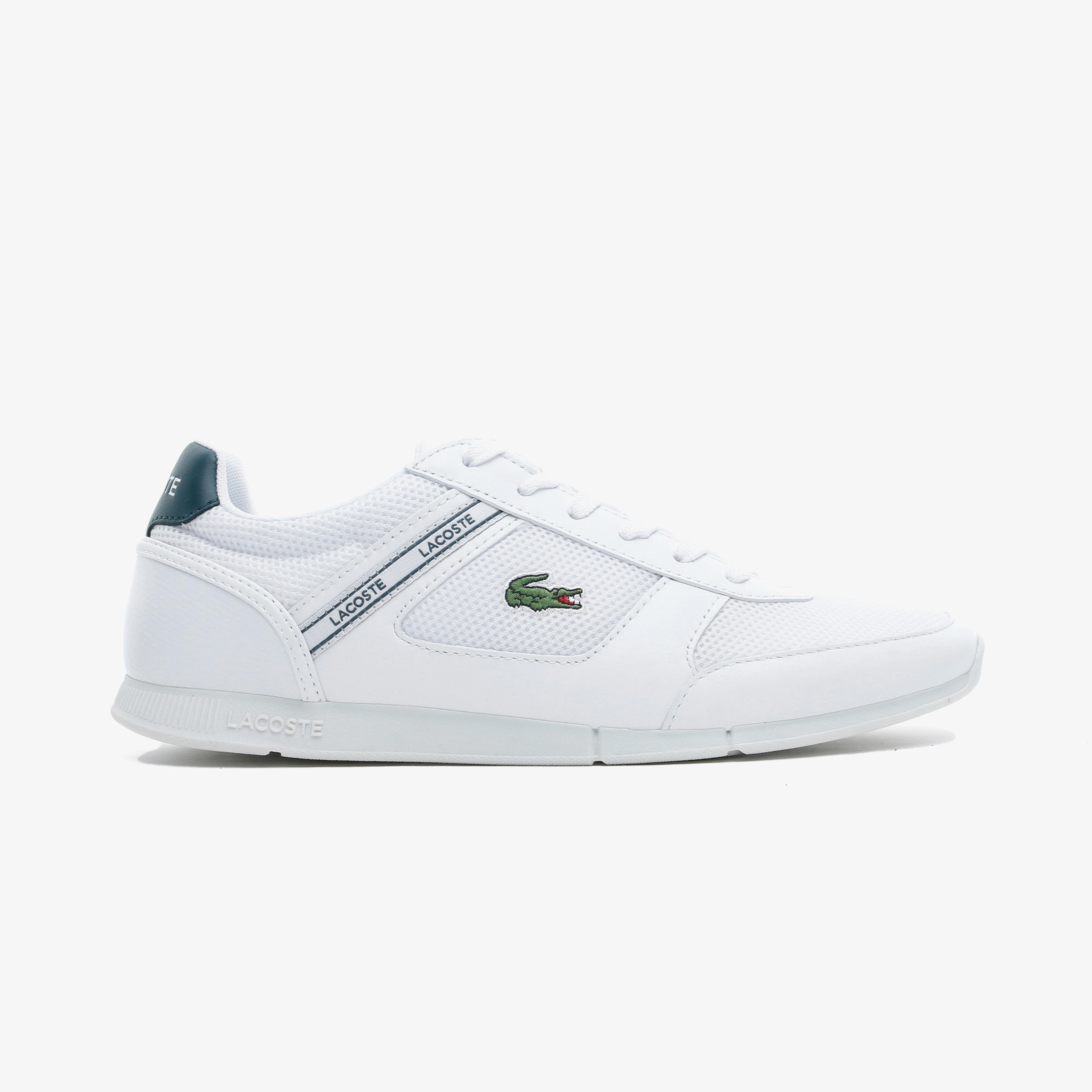 Lacoste Menerva Sport 0721 1 Cma Erkek Beyaz - Koyu Yeşil Spor Ayakkabı
