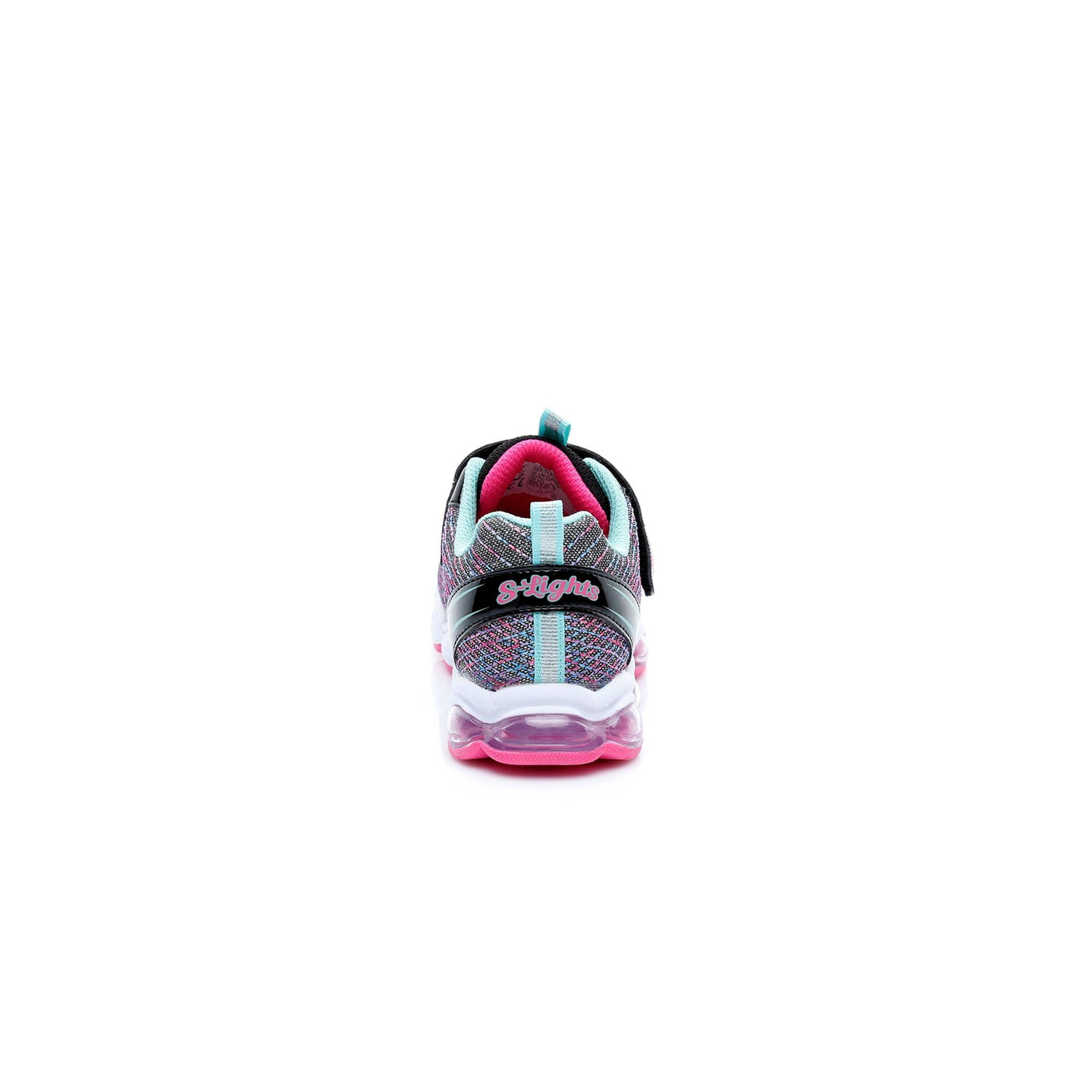 Skechers Air Lites Kız Çocuk Gri - Pembe Spor Ayakkabı