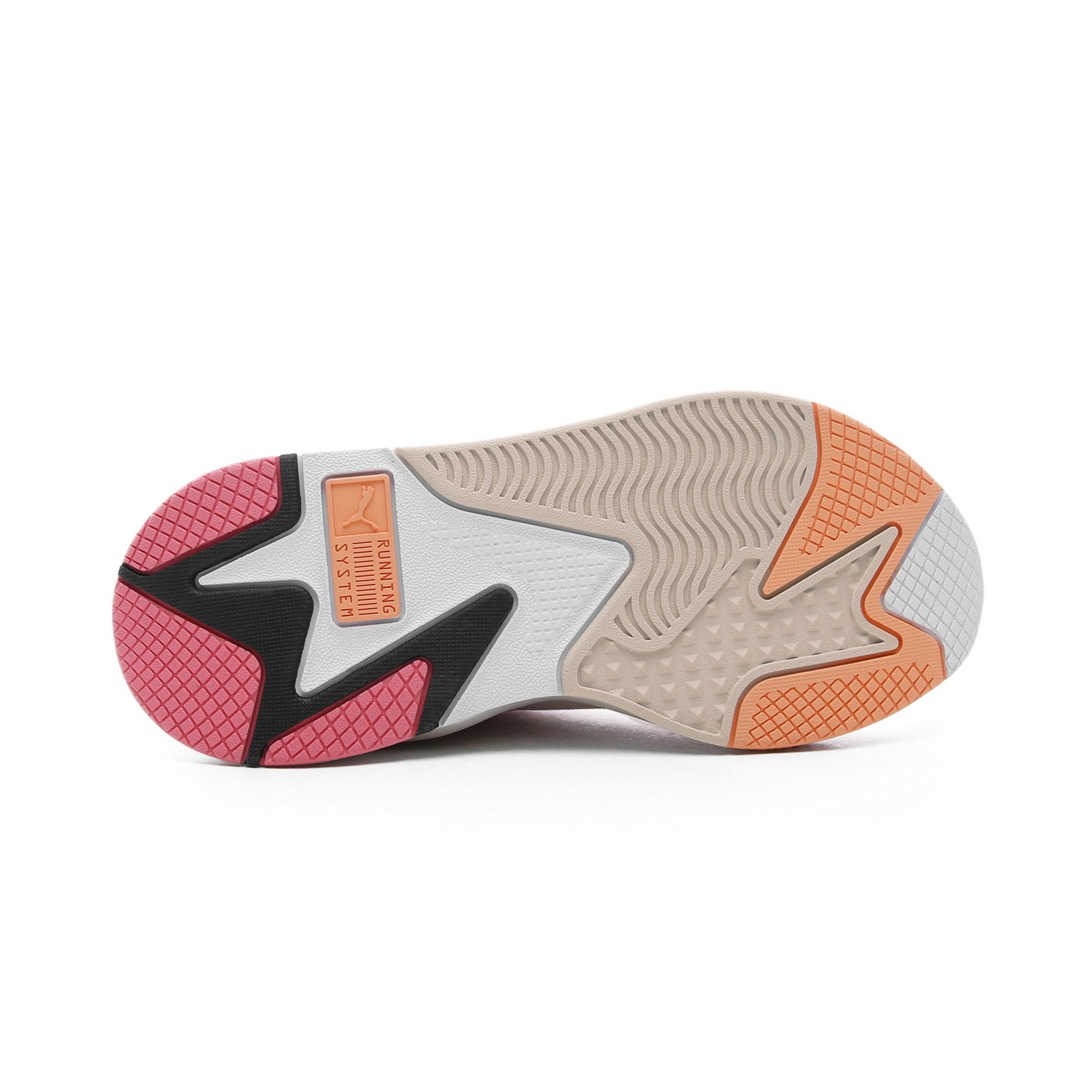 Puma RS-X³ Mesh Pop Kadın Bej-Pembe Spor Ayakkabı