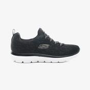 Skechers Summits - Leopard Spot Kadın Siyah Spor Ayakkabı