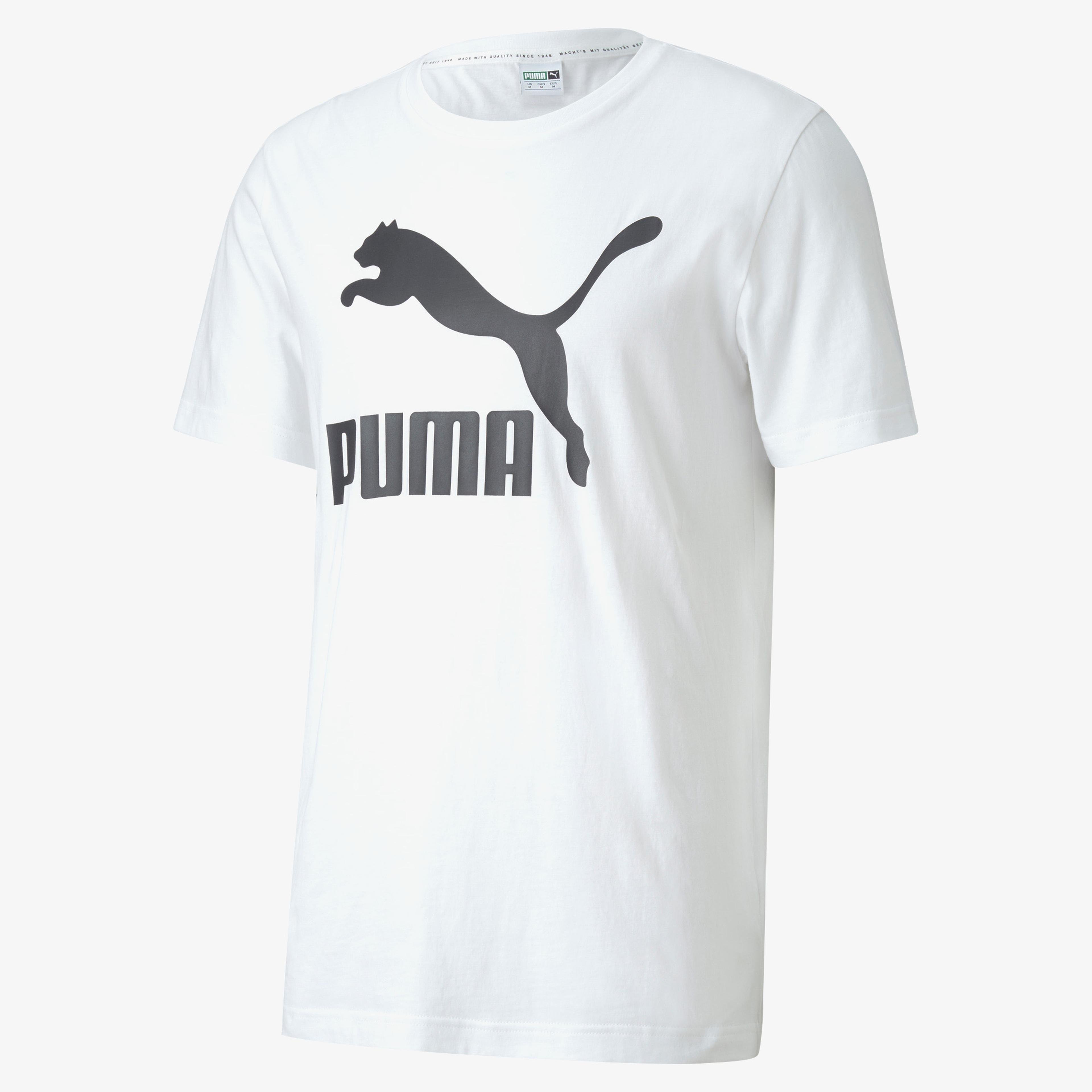 Puma Classics Erkek Beyaz T-Shirt