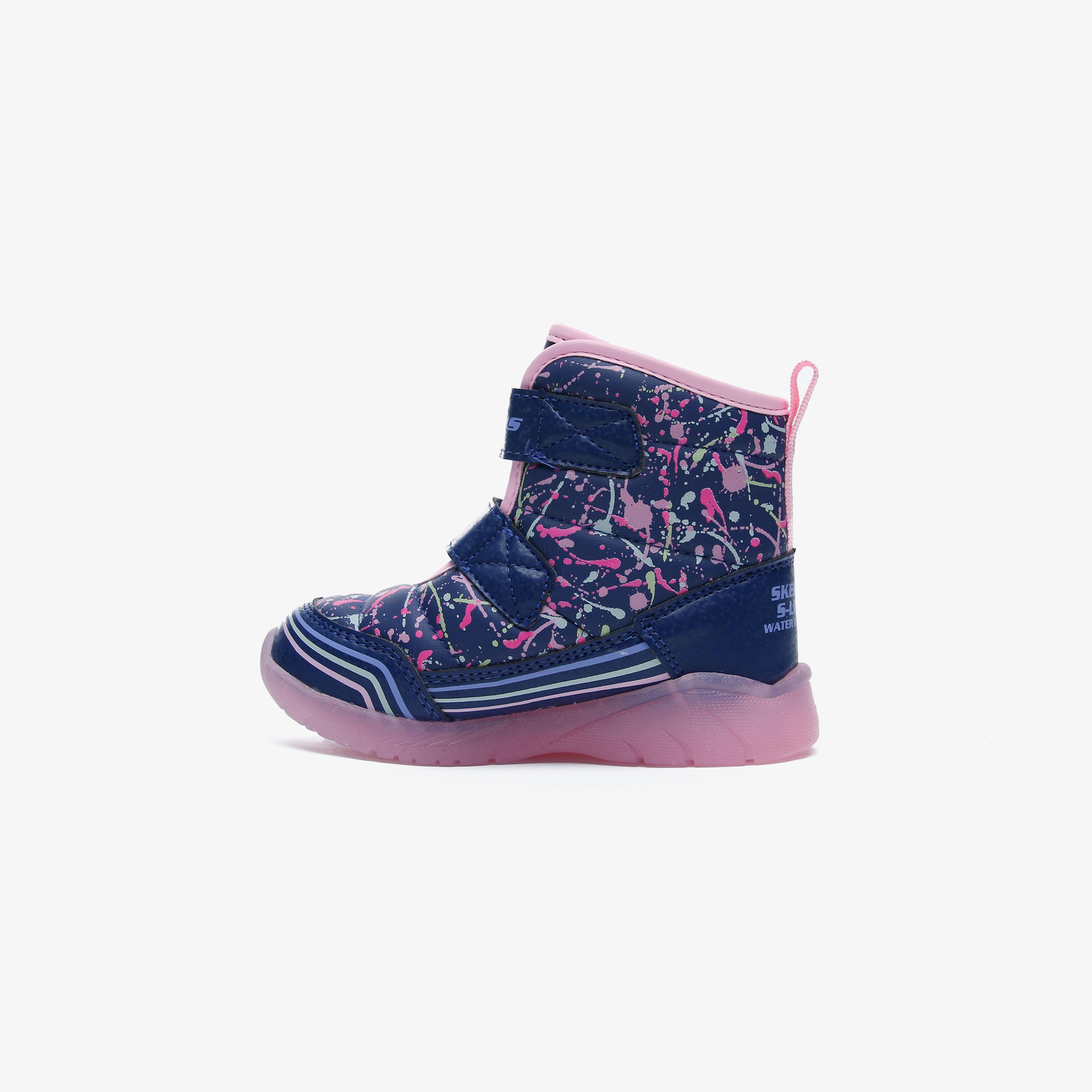 Skechers Illumi-Brights Bebek Lacivert Bot