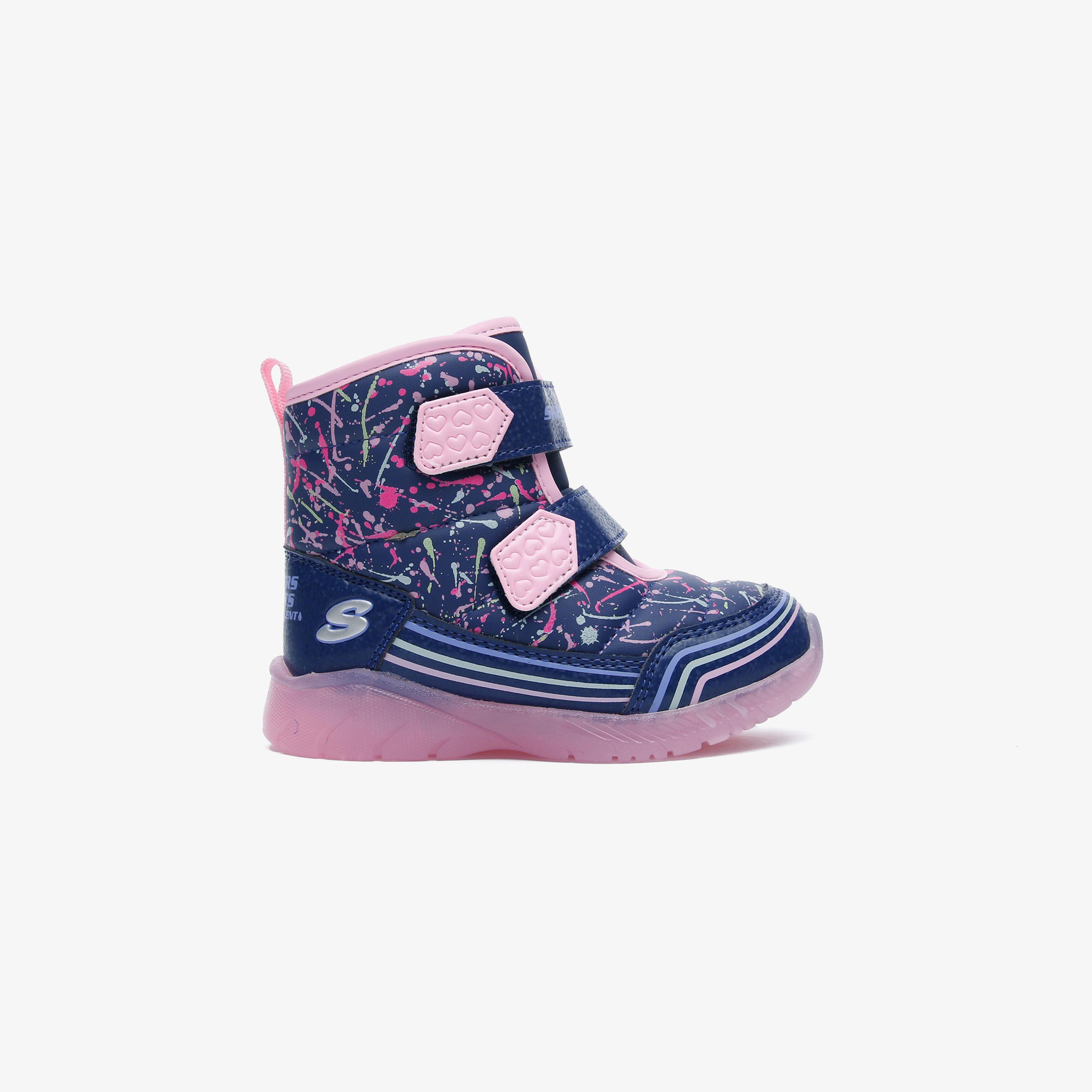 Skechers Illumi-Brights Bebek Lacivert Bot