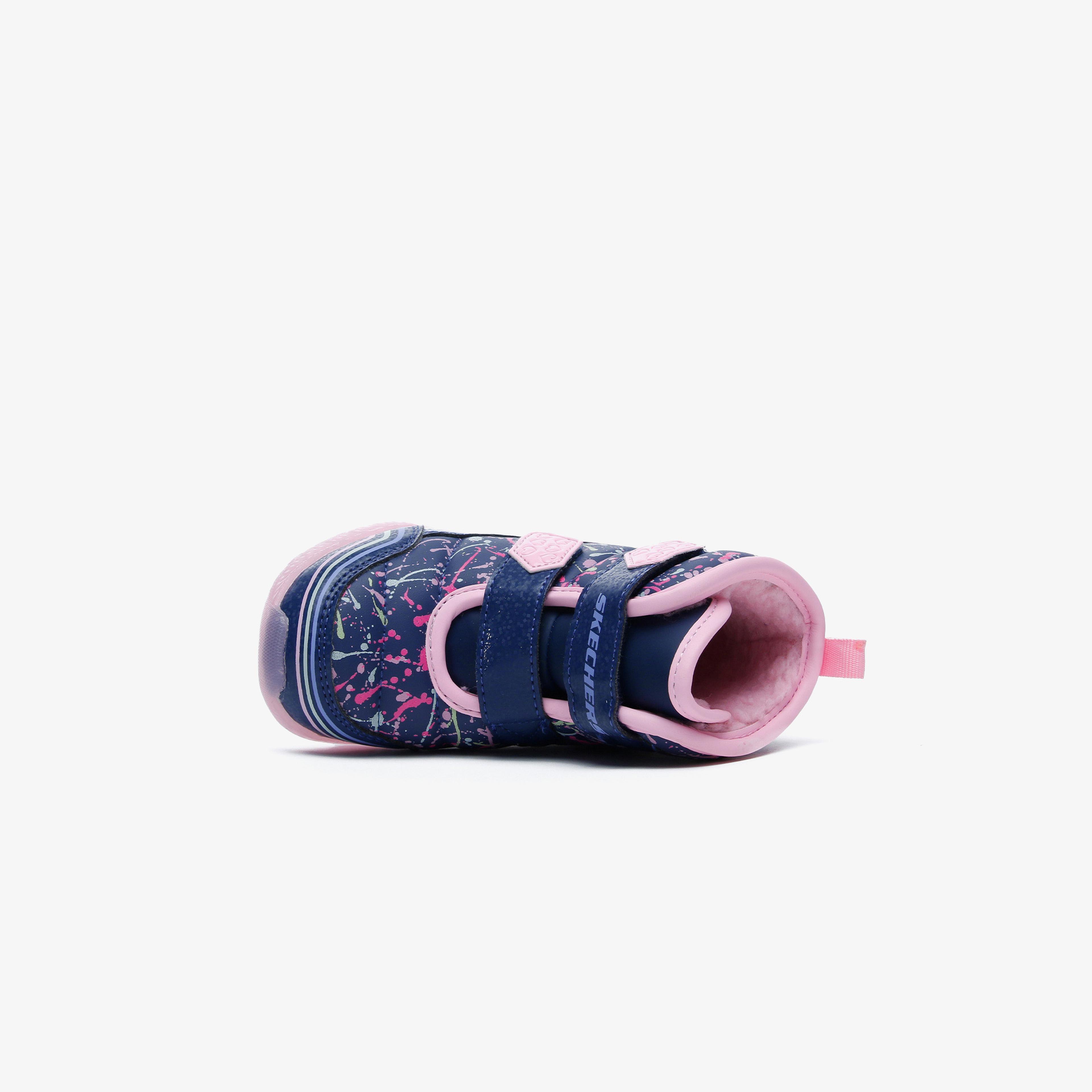 Skechers Illumi-Brights Bebek Lacivert Bot