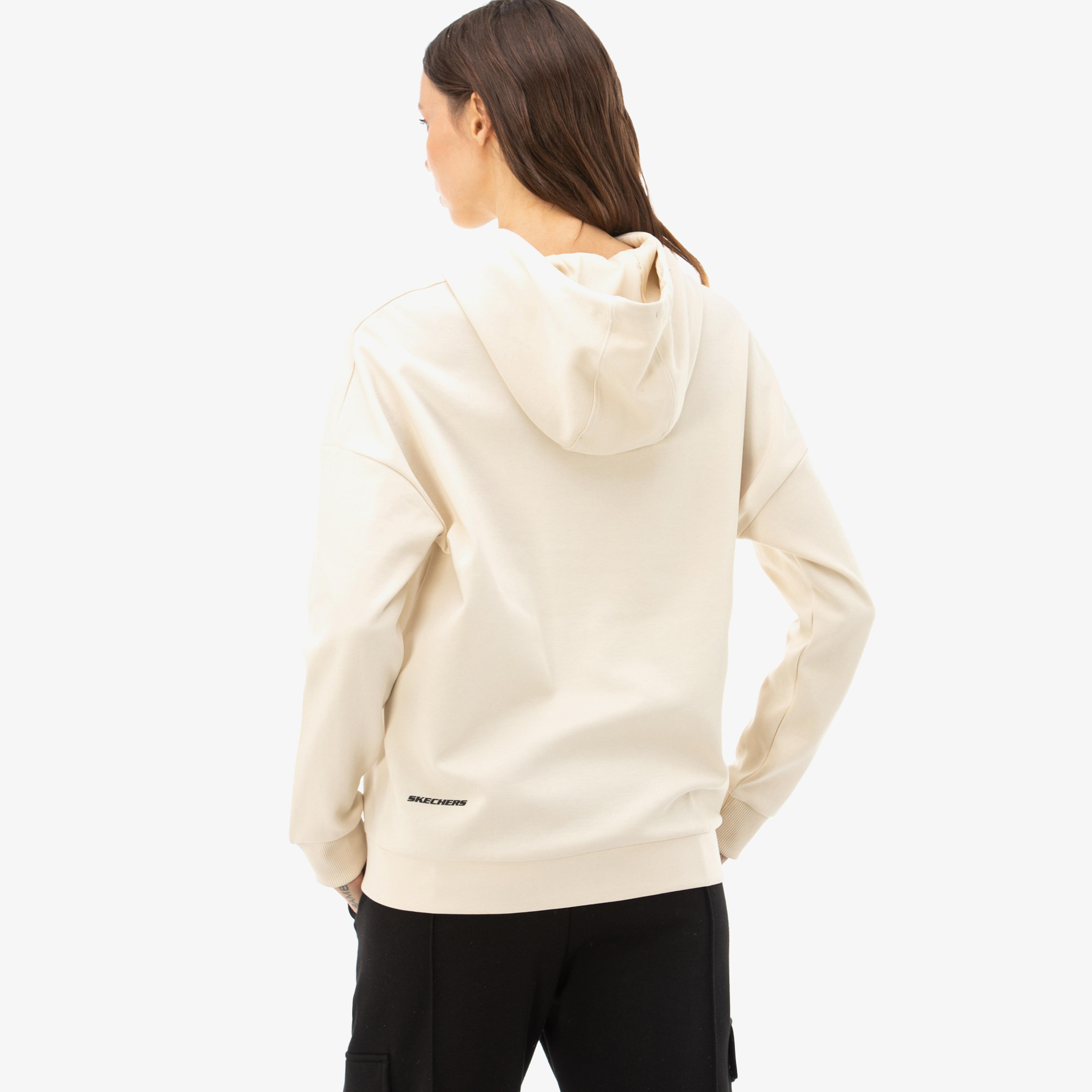 Skechers 2X I-Lock Kadın Kahverengi Sweatshirt