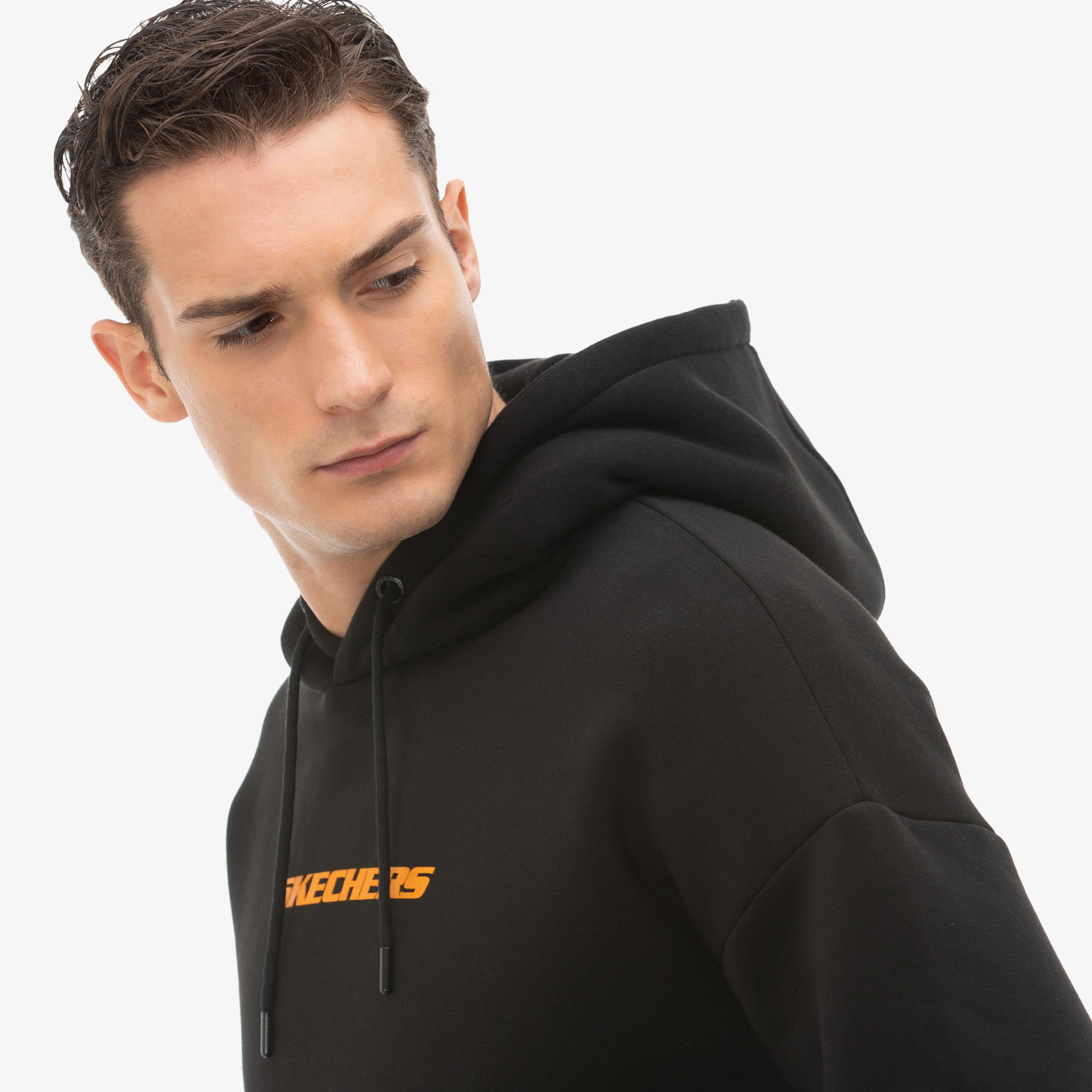 Skechers High Vibes 2 Erkek Siyah Sweatshirt