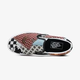 Vans Tiger Patchwork Classic Slip-On Kadın Renkli Sneaker