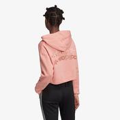 adidas R.Y.V. Cropped Kapüşonlu Kadın Pembe Sweatshirt