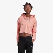 adidas R.Y.V. Cropped Kapüşonlu Kadın Pembe Sweatshirt