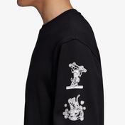 adidas Goofy Crew Erkek Siyah Sweatshirt