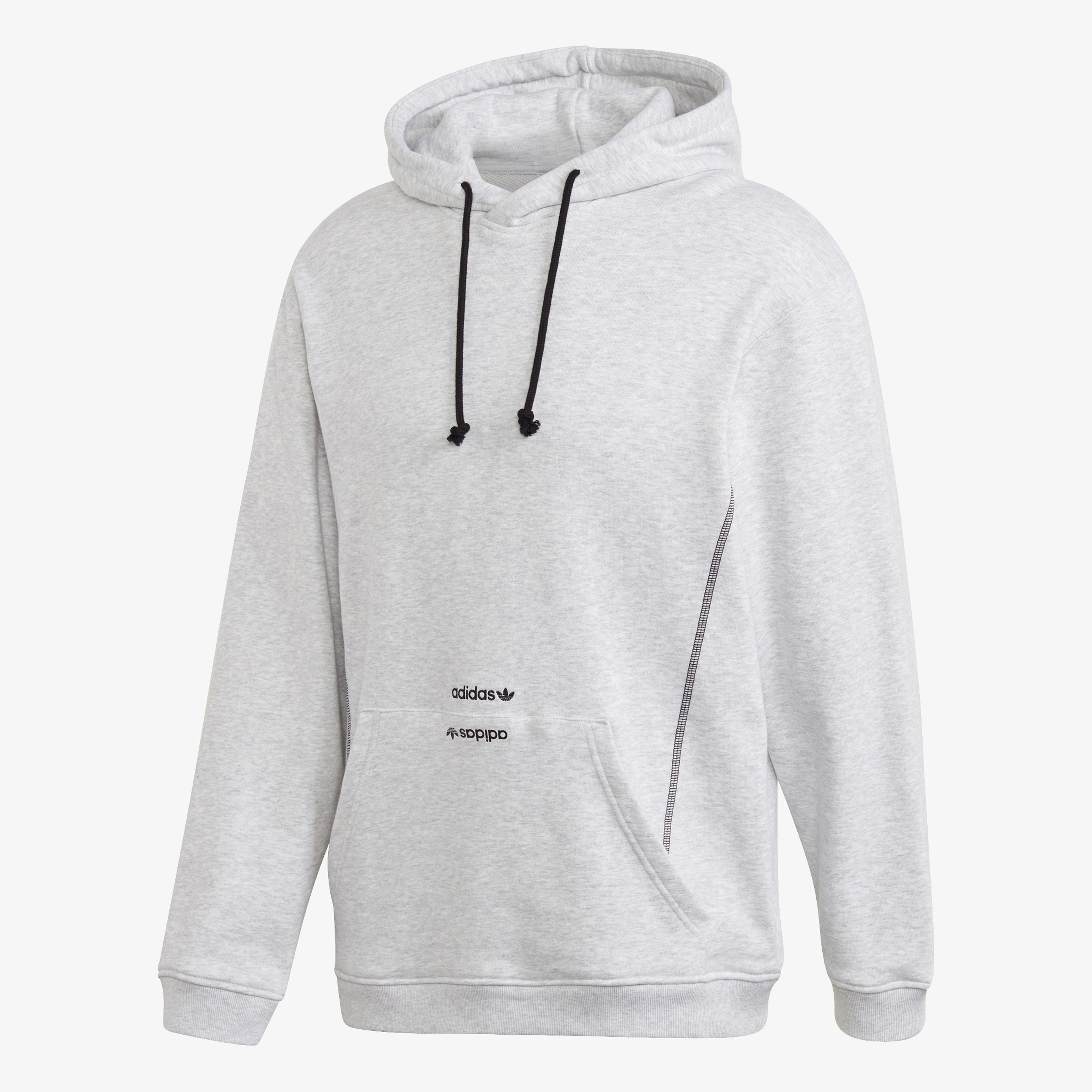 adidas Kapüşonlu Erkek Gri Sweatshirt