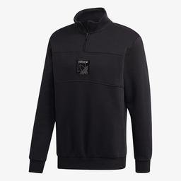 adidas Sprt Icon Quarter-Zip Erkek Siyah Sweatshirt