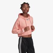 adidas R.Y.V. Cropped Kapüşonlu Kadın Pembe Sweatshirt