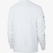 Nike Sportswear Swoosh Erkek Beyaz Sweatshirt