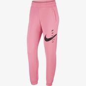 Nike Sportswear Swoosh Kadın Pembe Eşofman Altı