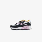 Nike Air Max 90 LTR Çocuk Siyah-Mor Spor Ayakkabı