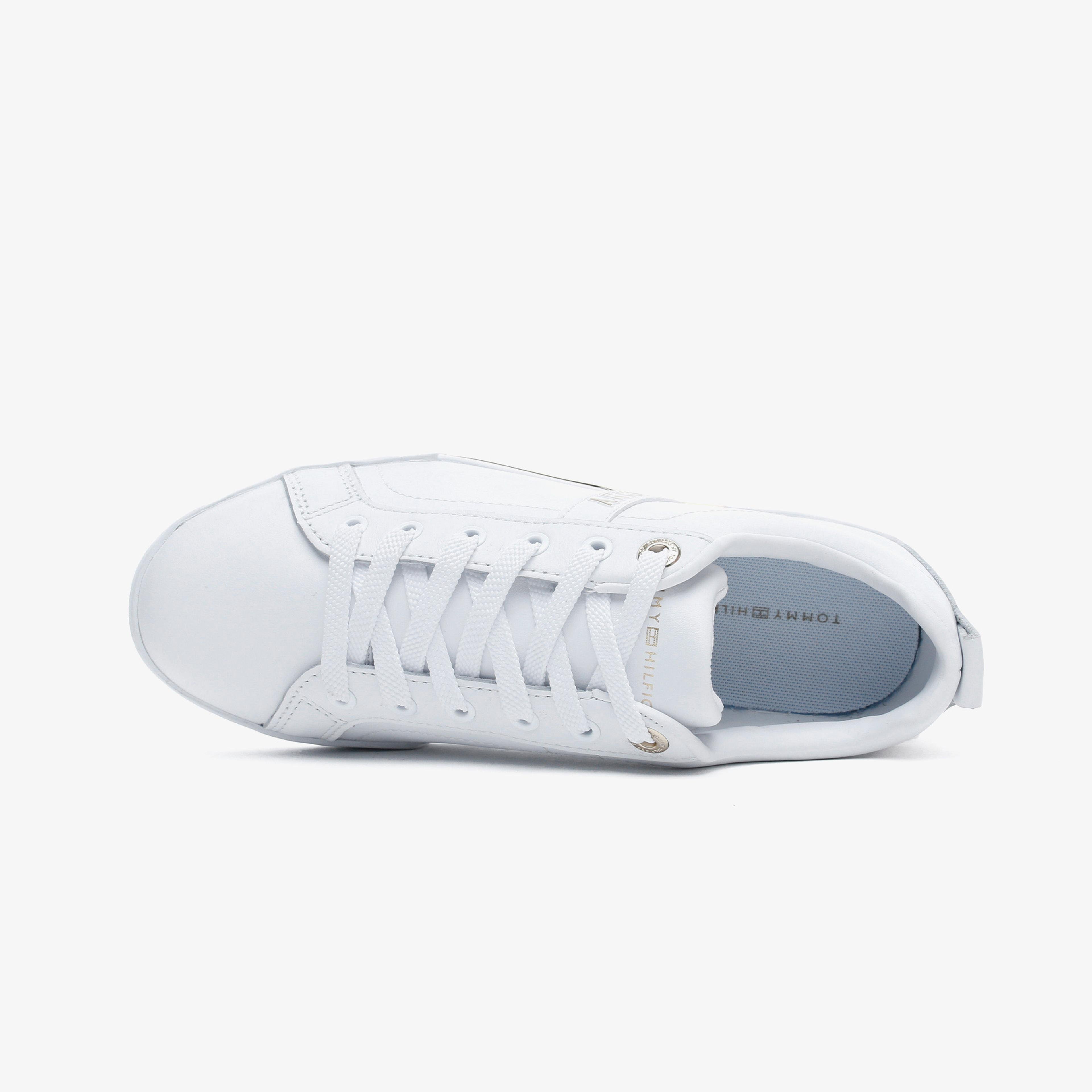 Tommy Hilfiger Branded Outsole Strappy Kadın Beyaz Spor Ayakkabı