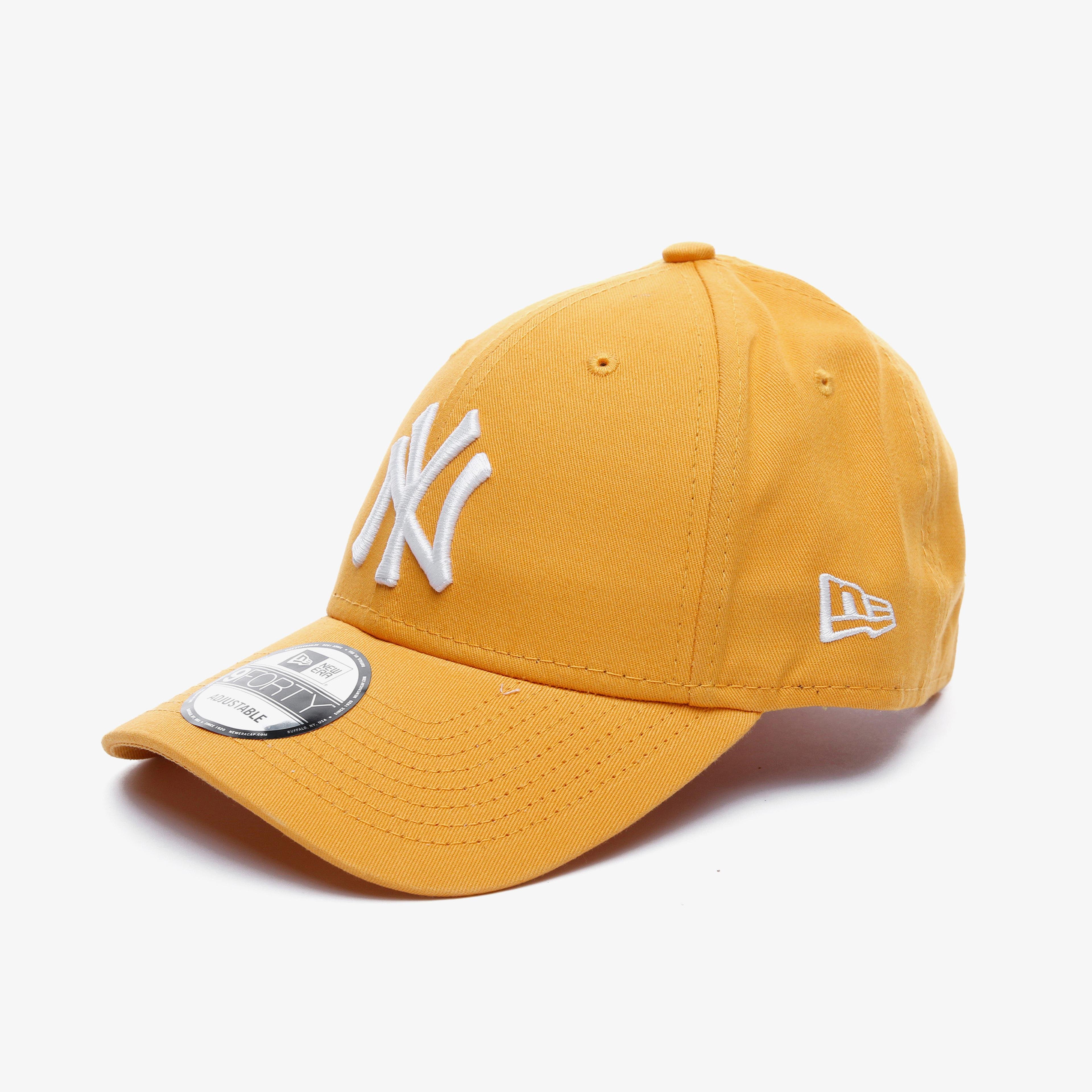 New Era League Essential 9Forty New York Yankees Unisex Turuncu Şapka