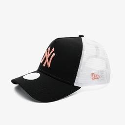 New Era New York Yankees Unisex Siyah-Beyaz Şapka