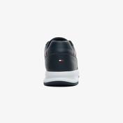Tommy Hilfiger Moderncorporate Leaer Runner Erkek Lacivert Spor Ayakkabı