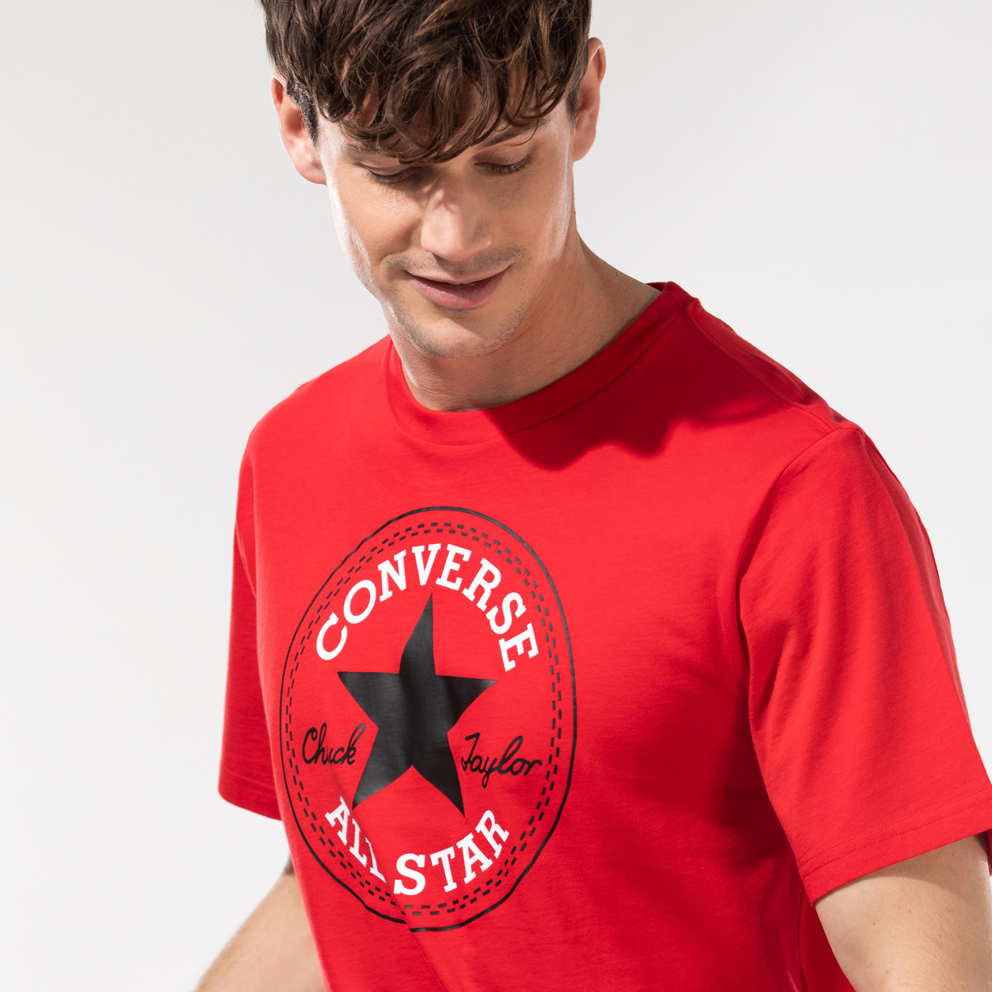 Converse Nova Chuck Patch Erkek Kırmızı T-Shirt