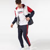 Tommy Hilfiger TJM Nylon Colorblock Windbreaker Erkek Beyaz Ceket