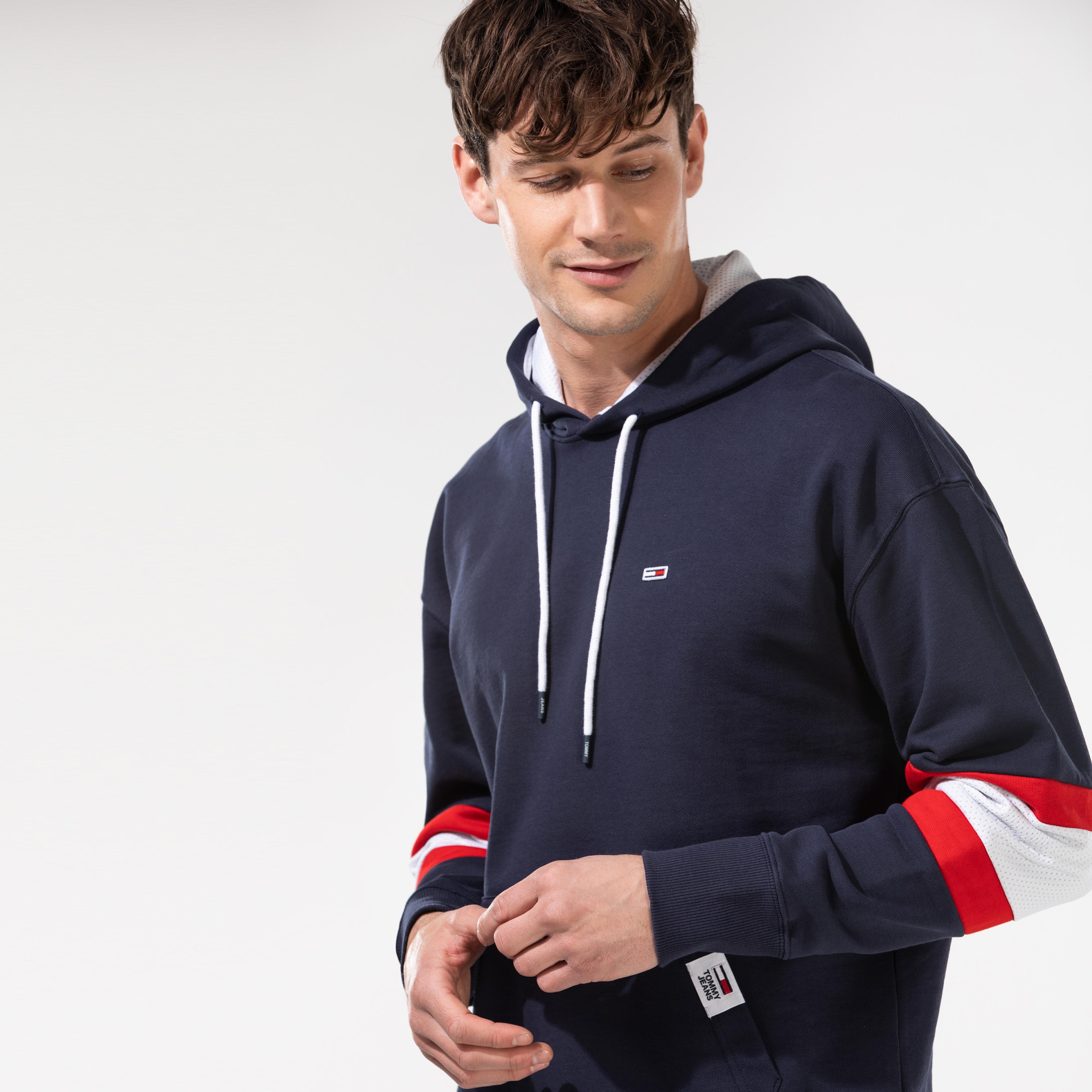 Tommy Hilfiger TJM RWB Erkek Lacivert Sweatshirt