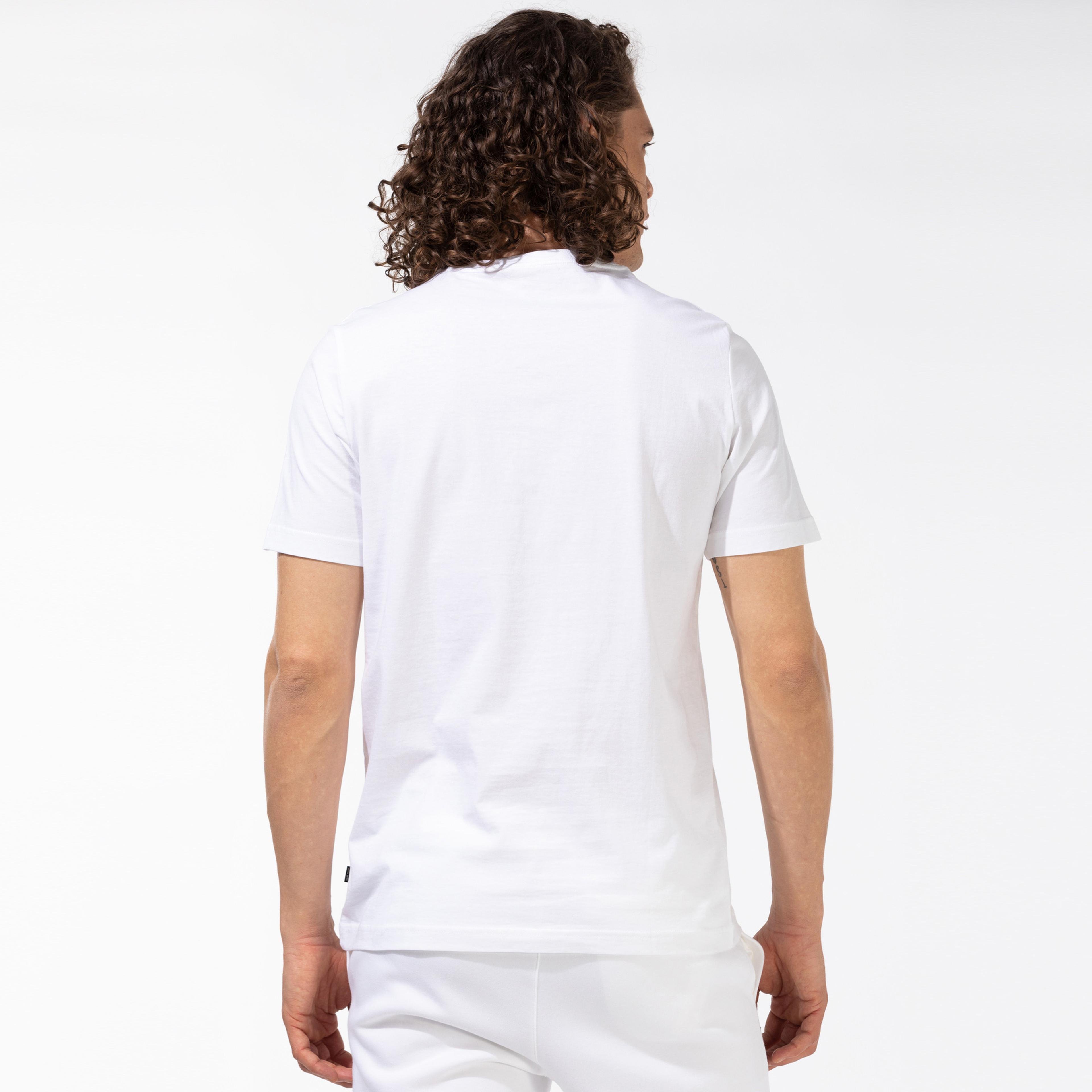 Puma ESS Logo Erkek Beyaz T-Shirt
