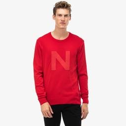 Nautica Sweater Erkek Kırmızı Sweatshirt