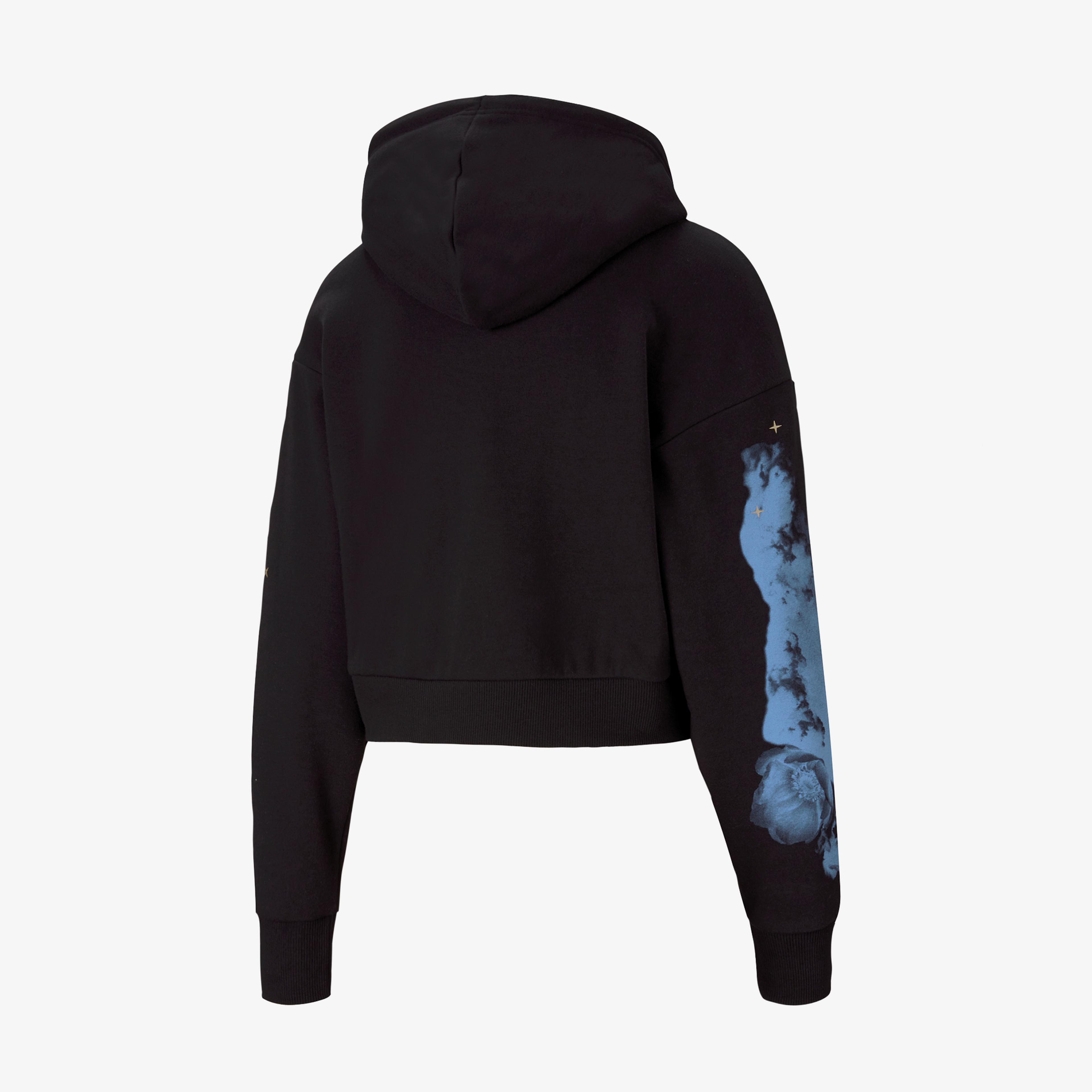 Puma Evide Graphic Kadın Siyah Sweatshirt