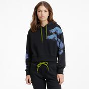 Puma Evide Graphic Kadın Siyah Sweatshirt