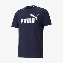 Puma ESS Logo Erkek Lacivert T-Shirt